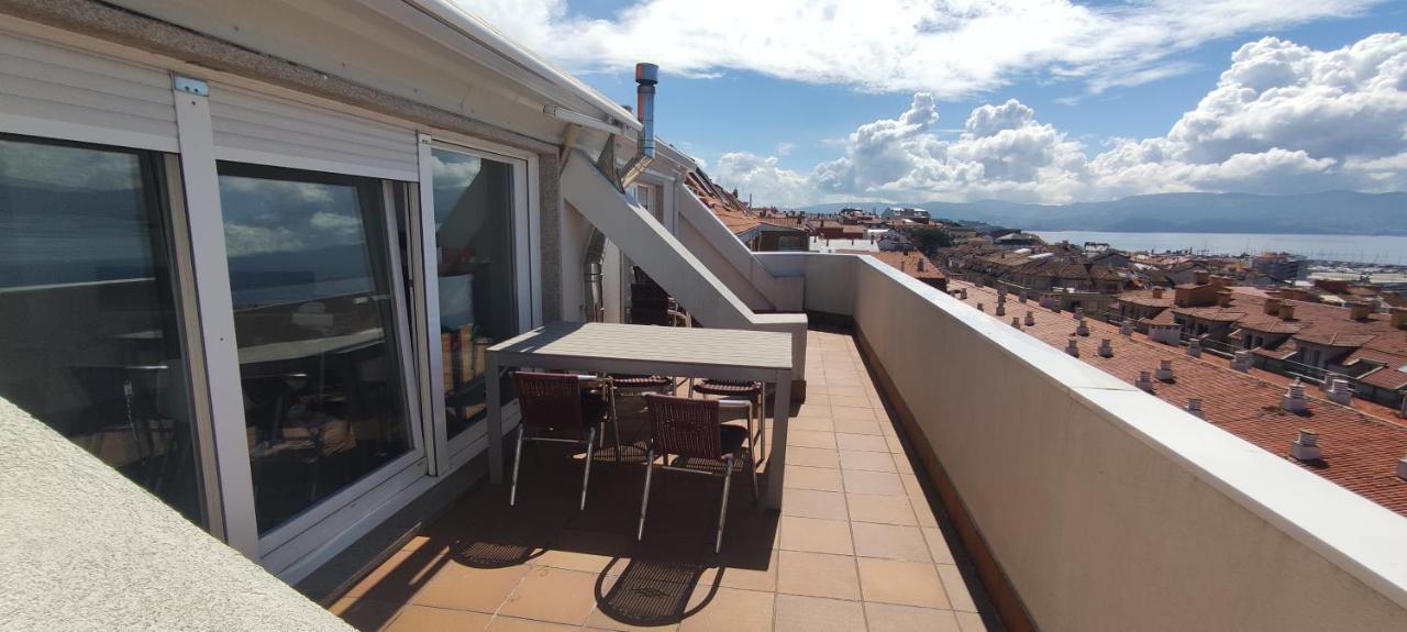 Atico Con Amplia Terraza Y Espectaculares Vistas Διαμέρισμα Sanxenxo Εξωτερικό φωτογραφία