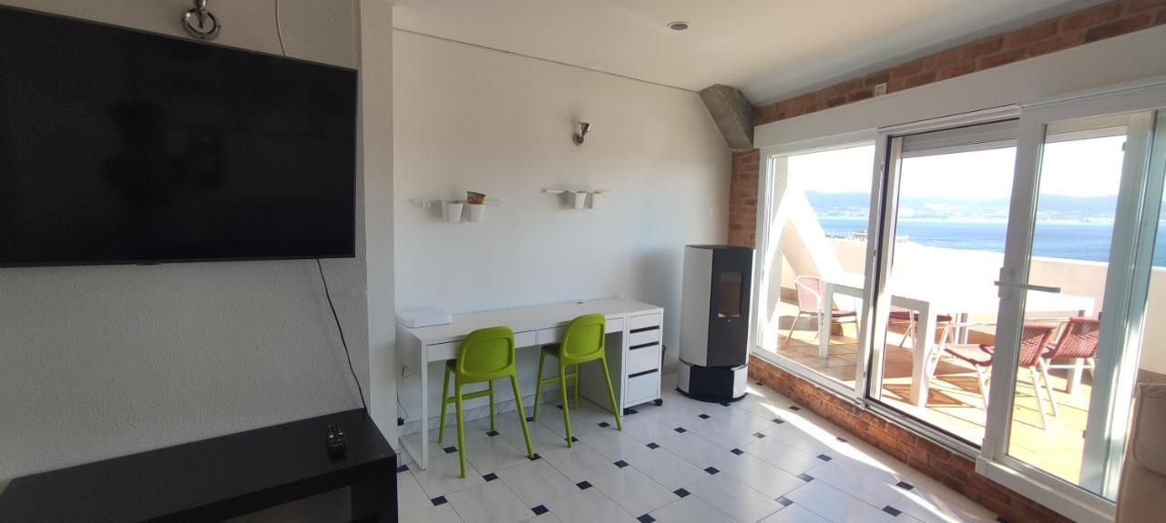 Atico Con Amplia Terraza Y Espectaculares Vistas Διαμέρισμα Sanxenxo Εξωτερικό φωτογραφία